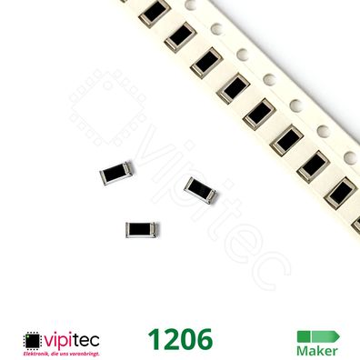 3,6 Kiloohm 1206 SMD Widerstände | 1% 250mW 200V 3216 | 3K6 Ohm Widerstand