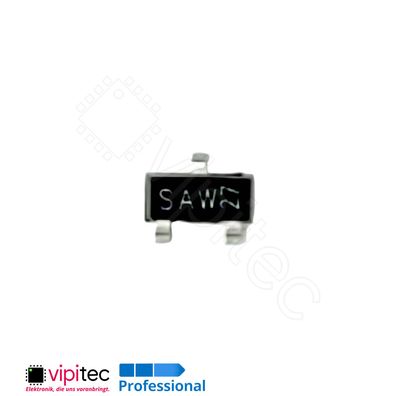 BSS123 N-Kanal MOSFET 100V 150mA 250mW 20ns SMD SOT-23 TO-236AB CMOS N-Channel