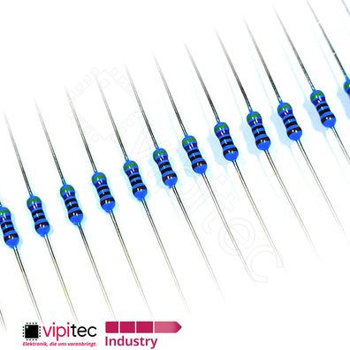 0207 THT Metallschicht Widerstand Auswahl | 1% 0,6W 350V | Widerstände Sortiment