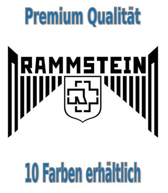 Rammstein Equilizer Aufkleber Auto Bike Glas Tuning Styling 5