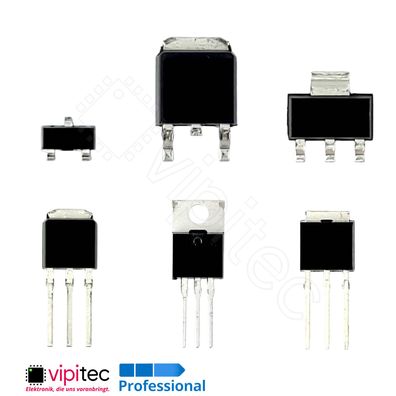 N Kanal MOSFET Auswahl THT SMD Logic Level 5V TTL N Channel Transistor Sortiment