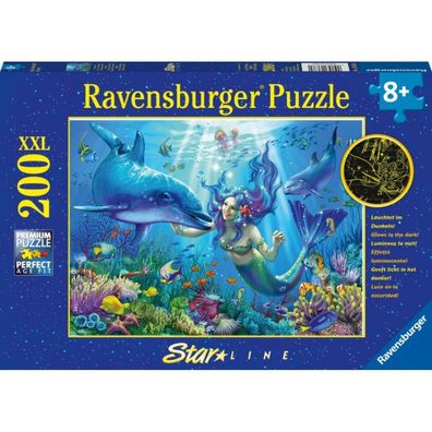 Ravensburger Ravensburger 13678 Puzzle Leuchtendes Unterwasserparadies 200 Teile