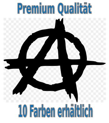 Anarchy Aufkleber Auto Bike Glas Tuning Styling 24