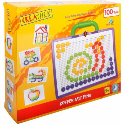 Vedes Creathek Koffer mit 100 Pins 10 mm