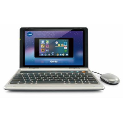 VTech Vtech Genio Lernlaptop, Lerncomputer (silber)