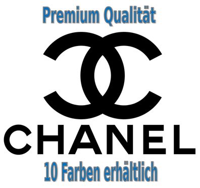 Chanel Aufkleber Auto Bike Glas Tuning Styling 30