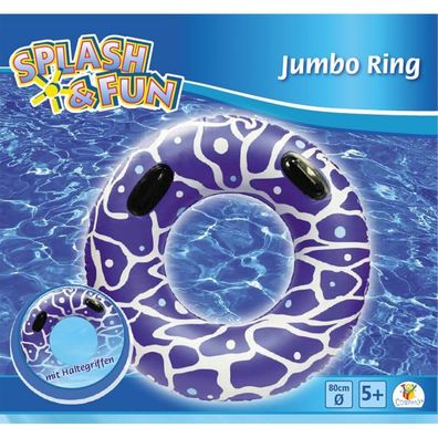 Vedes Splash & Fun Schwimmring mit Griffen, 80 cm