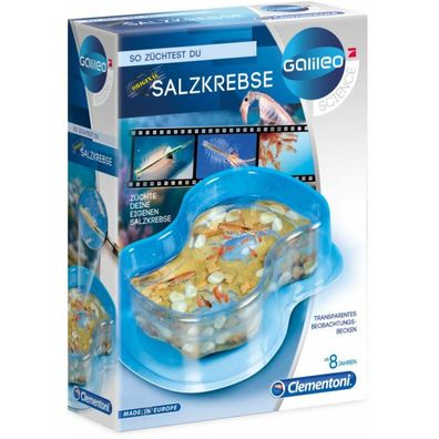 Clementoni Galileo Lab Original Salzkrebse, Experimentierkasten