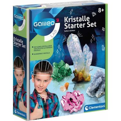 Clementoni Kristalle selbst zÃ #188; hten Starter, Experimentierkasten