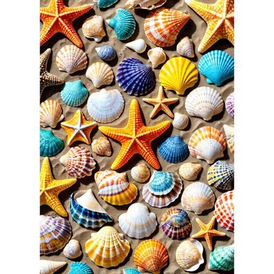 ENJOY Puzzle Schätze am Strand 1000 Teile