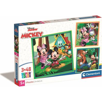 Disney Mickey-Puzzle 3x48Stück