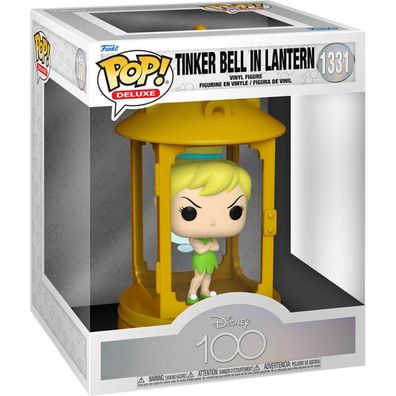POP Figur Deluxe Disney 100th Anniversary Peter Tinker Bell in Laterne