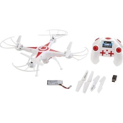 Revell Quadrocopter GO! VIDEO, Drohne (weiÃ #159; rot)