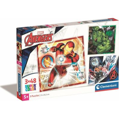 Marvel Avengers Puzzle 3x48Stück