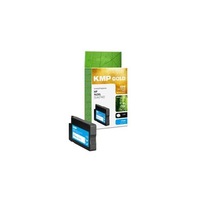 KMP Tintenpatrone cyan kompatibel mit HP 3JA27AE 963 XL