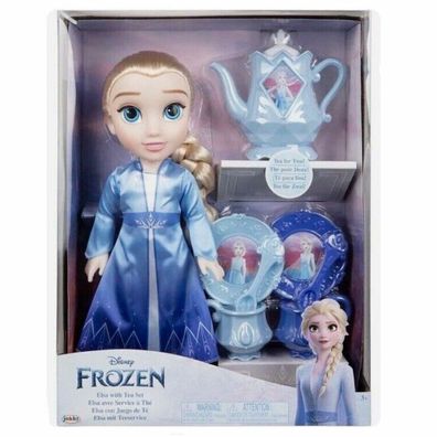 Disney Frozen Teeservice Elsa Puppe 38cm