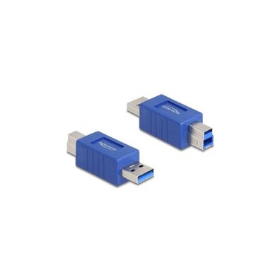 DELOCK Adapter 5Gbps USB A Stecker zu B Stecker gekreuzt