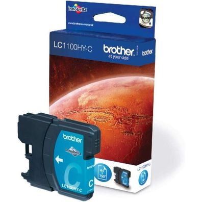 Brother Ink Cart. LC-1100HYC für MFC-6490CW/790CW cyan high capacity