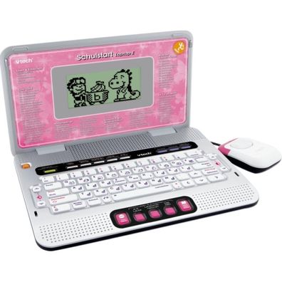 VTech Schulstart Laptop E, Lerncomputer (rosa/pink)