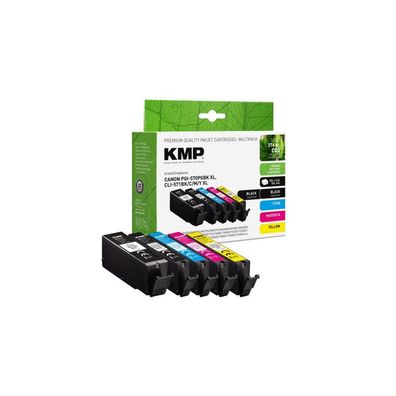 KMP Patrone Canon PGI-570/CLI-571 (0318C004) MultiPack remanufactured