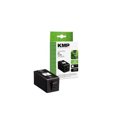 KMP schwarz Druckerpatrone kompatibel zu HP 912XL (3YL84AE)