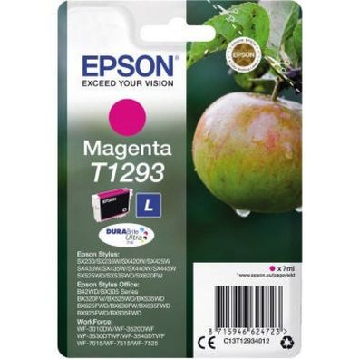 Epson Druckerpatrone DURABrite Ultra T1293 (C13T12934012) magenta