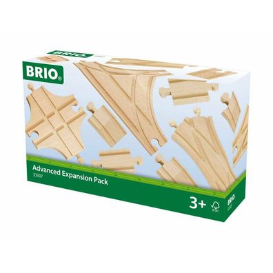 BRIO World Schienen- und Weichensortiment, Bahn (holz)