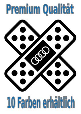 Pflaster Audi Aufkleber Auto Bike Glas Tuning Styling 146