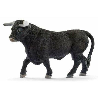 Schleich Farm World Schwarzer Stier, Spielfigur