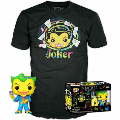 Set Figur POP & Tee DC Comics Batman Joker Exklusiv
