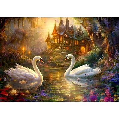 ENJOY Schwanengesang Puzzle 1000 Teile