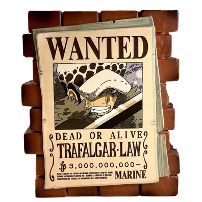 One Piece Wanter Law Trafalgar Boxfigur, 16 cm
