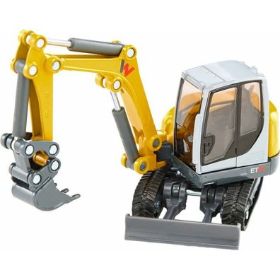 SIKU SUPER Wacker Neuson ET65 Kettenbagger, Modellfahrzeug (gelb/grau)