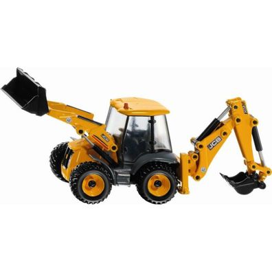 SIKU SUPER JCB 4CX Baggerlader, Modellfahrzeug (gelb/schwarz)