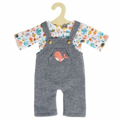 Heless Puppen Latzhose mit T Shirt ''Wal Bobby'', Gr. 35 45 cm