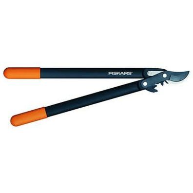 Fiskars PowerGear II Bypass Getriebe-Astschere L76 (schwarz/orange)