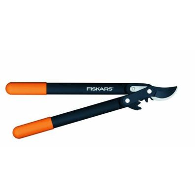 Fiskars PowerGear II Bypass Getriebe-Astschere L72 (schwarz/orange)