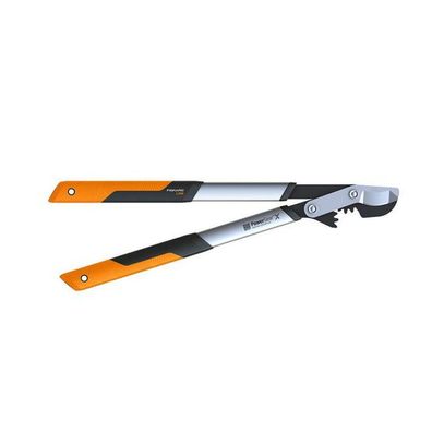 Fiskars PowerGear Bypass Getriebe-Astschere LX94-M (schwarz/orange)