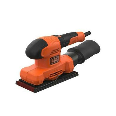 BLACK+DECKER Schwingschleifer BEW220-QS (orange/schwarz, 150 Watt)