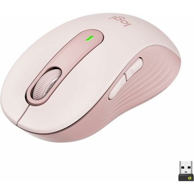 Logitech Signature M650 M Maus kabellos rose