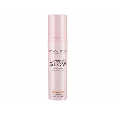 Glow & lluminate Liquid Highlighter Gold für das Gesicht 40 ml