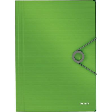 LEITZ Eckspannmappe Leitz Solid 4563 - A4 235 x 320 mm hellgrün 150 Blatt PP