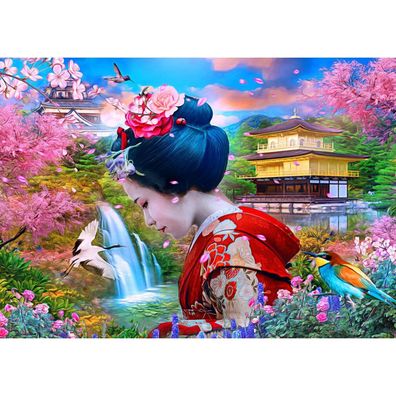 ENJOY Puzzle Gaia im Garten 1000 Teile