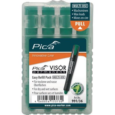 Pica Pica Minenset Visor permanent 4x grün - 991/36