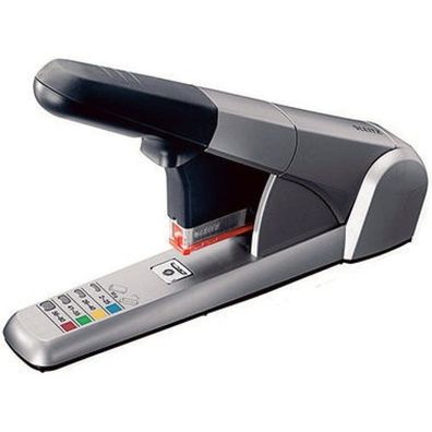 Leitz Blockhefter 5551-00-84 silber bis 80 Blatt für 26/6 + 26/12