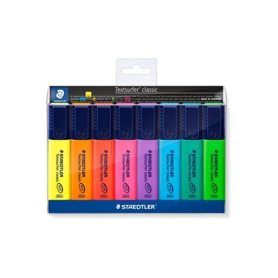 Staedtler Textmarker Textsurfer classic 8er Set div. Farben retail