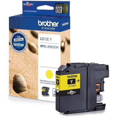 Brother Ink Cart. LC-12EY für MFC-J6925DW yellow