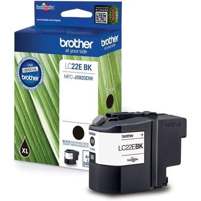 Brother Ink Cart. LC-22EBK für MFC-J5920DW black