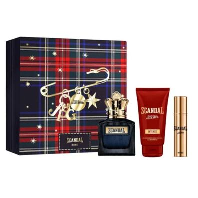 Jean Paul Gaultier Scandal Pour Homme Intense EdP 100ml Set 3 Artikel