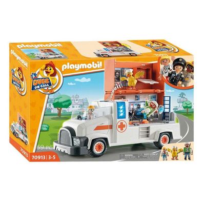 Playmobil 70913 DUCK ON CALL Notarzt Truck, Konstruktionsspielzeug